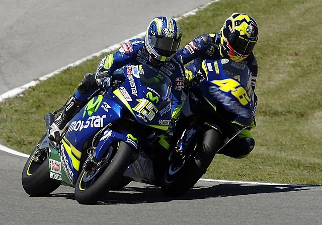 Сете Жибернау и Валентино Росси MotoGP