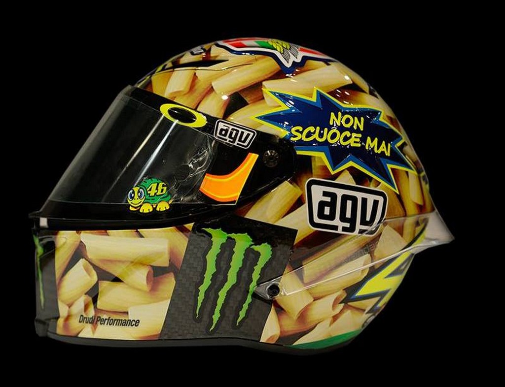 Валентино Росси представил шлем для Гран-При Италии