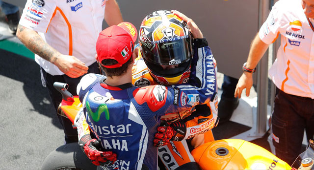 Хорхе Лоренсо и Марк Маркес, MotoGP 2014