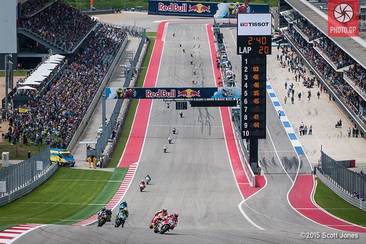 Результаты гонки MotoGP Гран-При Америк 2015 в фотографиях