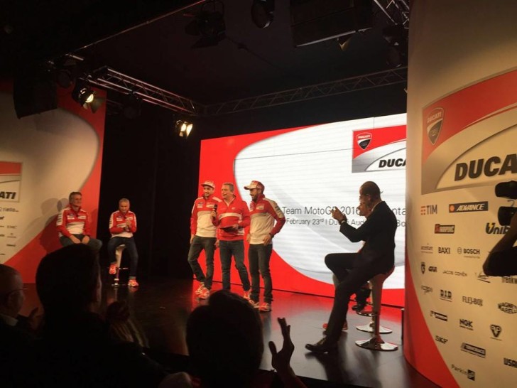 Презентация Ducati Team 2016