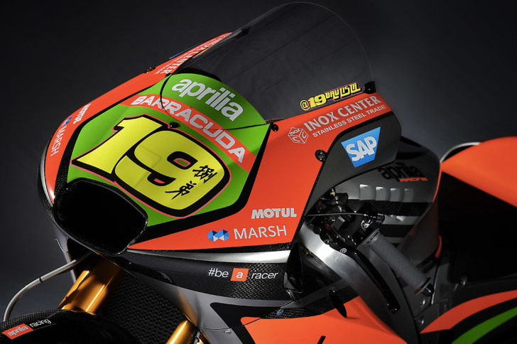 Презентация Aprilia RS-GP 2016