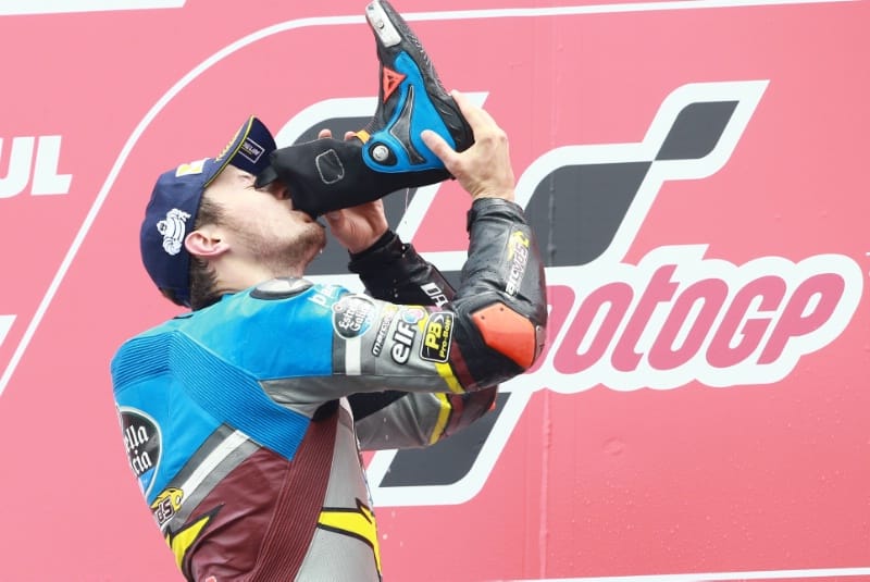 Джек Миллер, подиум, победа, гонка MotoGP Гран-При Нидерландов 2016
