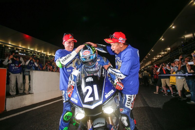 Накасуга, Эспаргаро и Лоус на Suzuka 8-H 2016