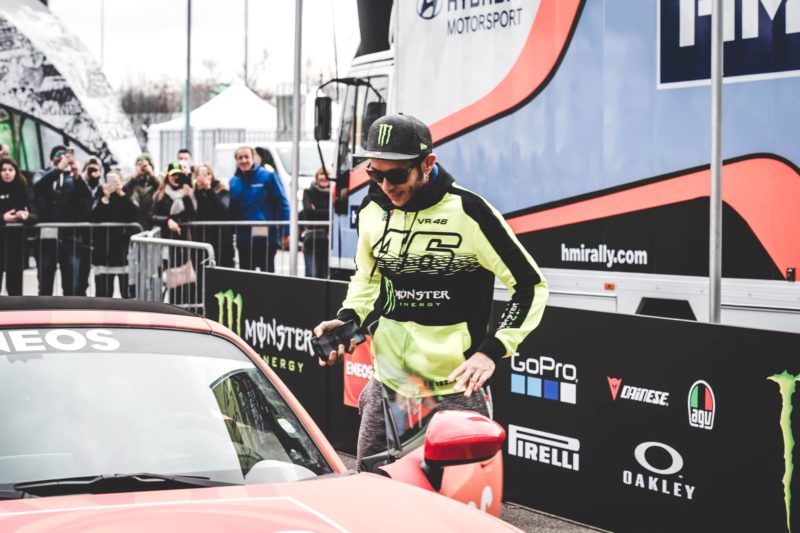 Валентино Росси на Monza Rally Show 2017