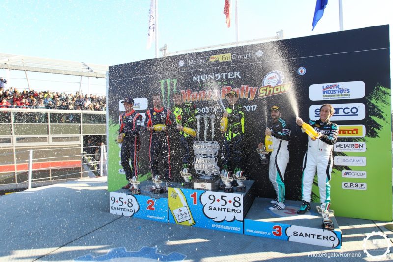 Валентино Росси победил на Monza Rally Show 2017