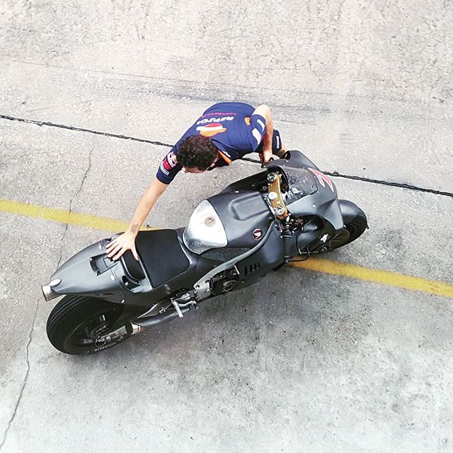 Honda RC213V на тестах в Сепанге 2018