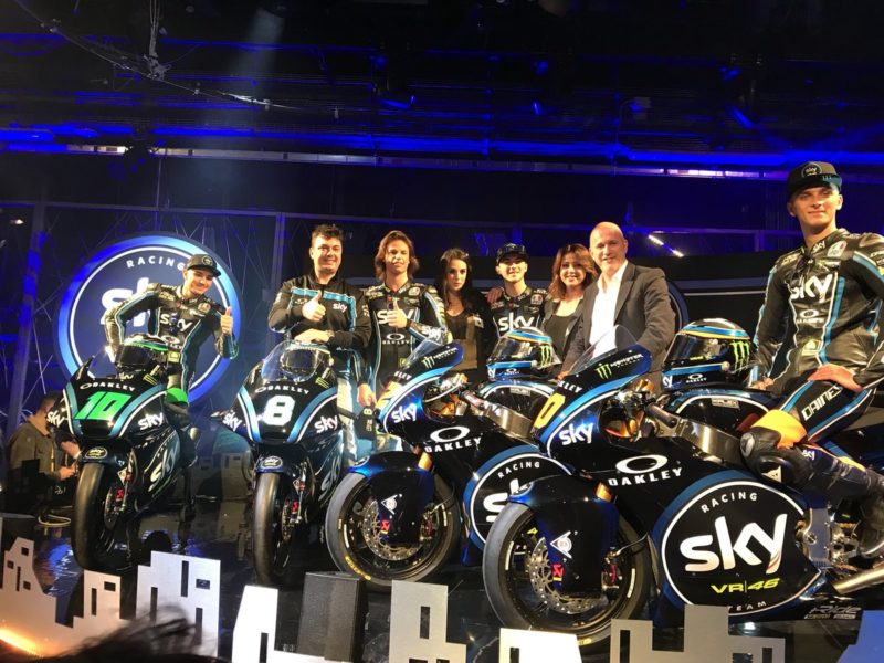 Презентация Sky Racing Team VR46 2018