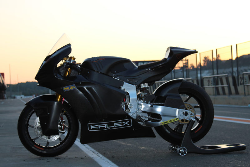 Жиско Раффин тестирует Kalex Triumph Moto2