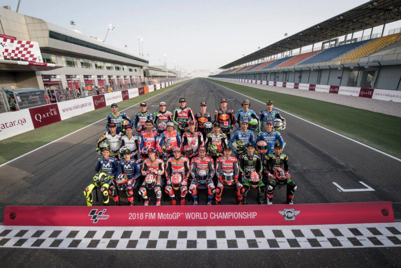 Участники чемпионата MotoGP 2018