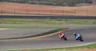 Джонатан Ри и Бэн Спис тест Арагон MotoGP 2012