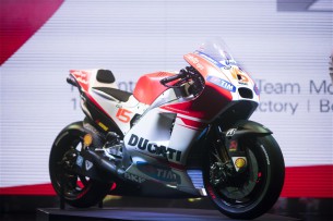 Презентация мотоцикла Ducati GP15 MotoGP 2015 года