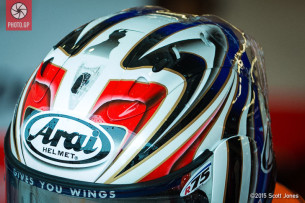 Фотографии шлемов гонщиков чемпионата мира MotoGP