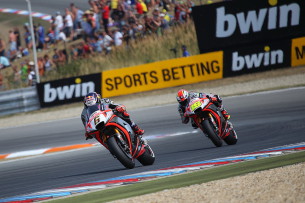 Штефан Брадль и Альваро Баутиста, Гран-При Чехии, MotoGP 2015