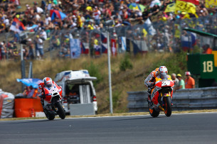 Дани Педроса и Андреа Довициозо, Гран-При Чехии, MotoGP 2015