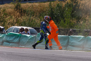 Падение Маверика Виньялеса, Гран-При Чехии, MotoGP 2015