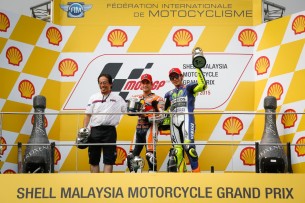 Дани Педроса и Валентино Росси, MotoGP Гран-При Малайзии 2015