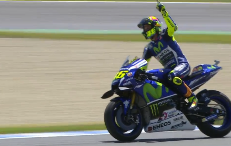 Валентино Росси, пилот Movistar Yamaha MotoGP