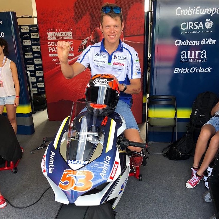 Тито Рабат на World Ducati Week 2018