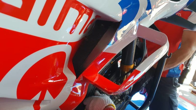 Новый аэрообтекатель Ducati для ГП Чехии 2018