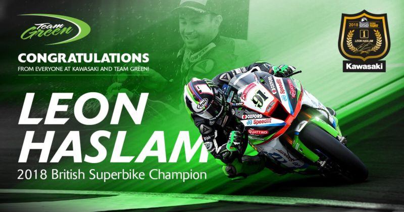 Леон Хэзлам - чемпион British Superbike 2018