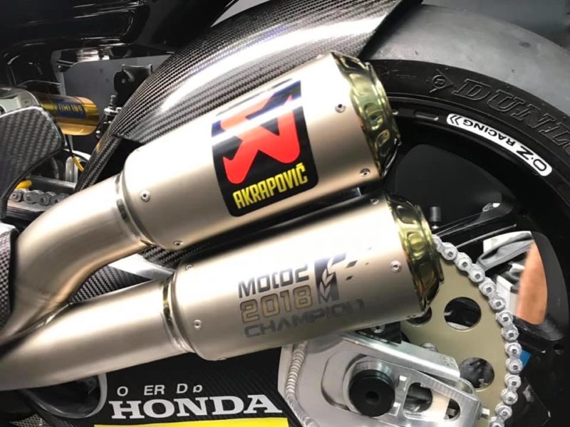 Франческо Баньяйя подарили байк Moto2