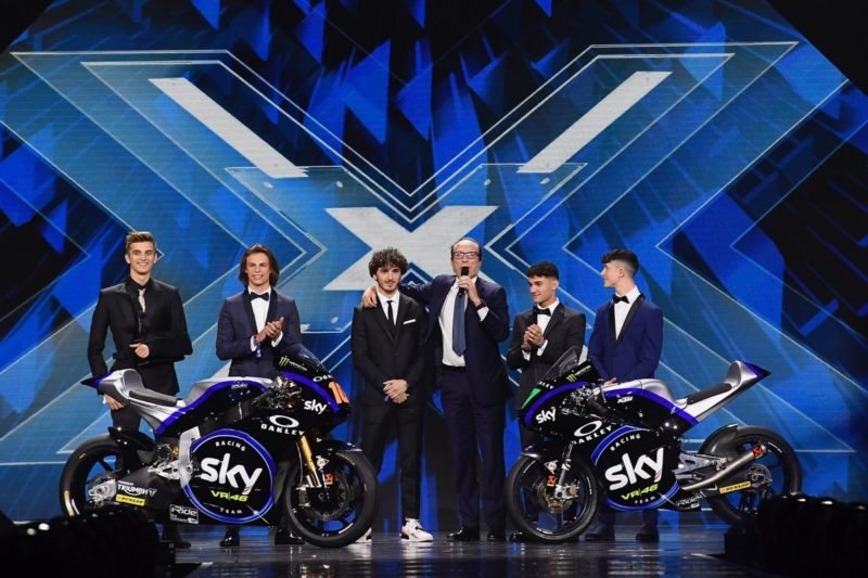 Ливрея Sky Racing Team VR46 для сезона 2019