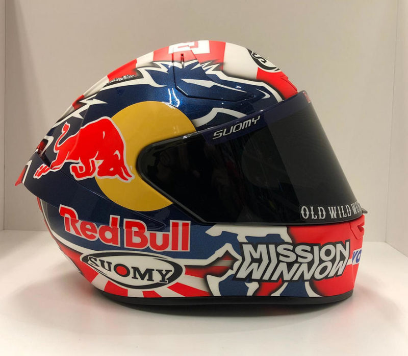 Шлем Андреа Довициозо для сезона MotoGP 2019