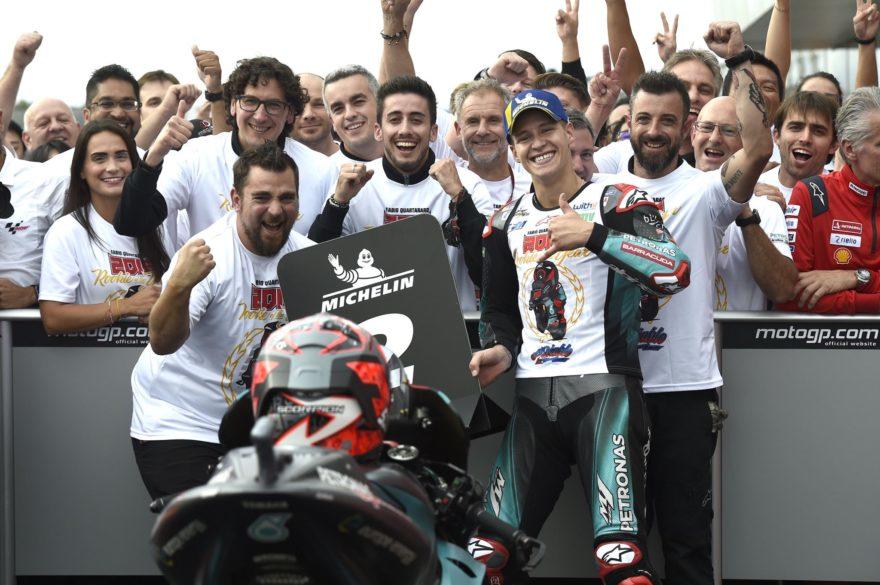Фабио Квартараро - лучший новичок MotoGP 2019