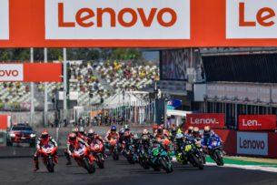 Старт гонки MotoGP ГП Сан-Марино 2020, Мизано