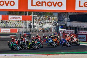 Старт гонки MotoGP ГП Сан-Марино 2020, Мизано