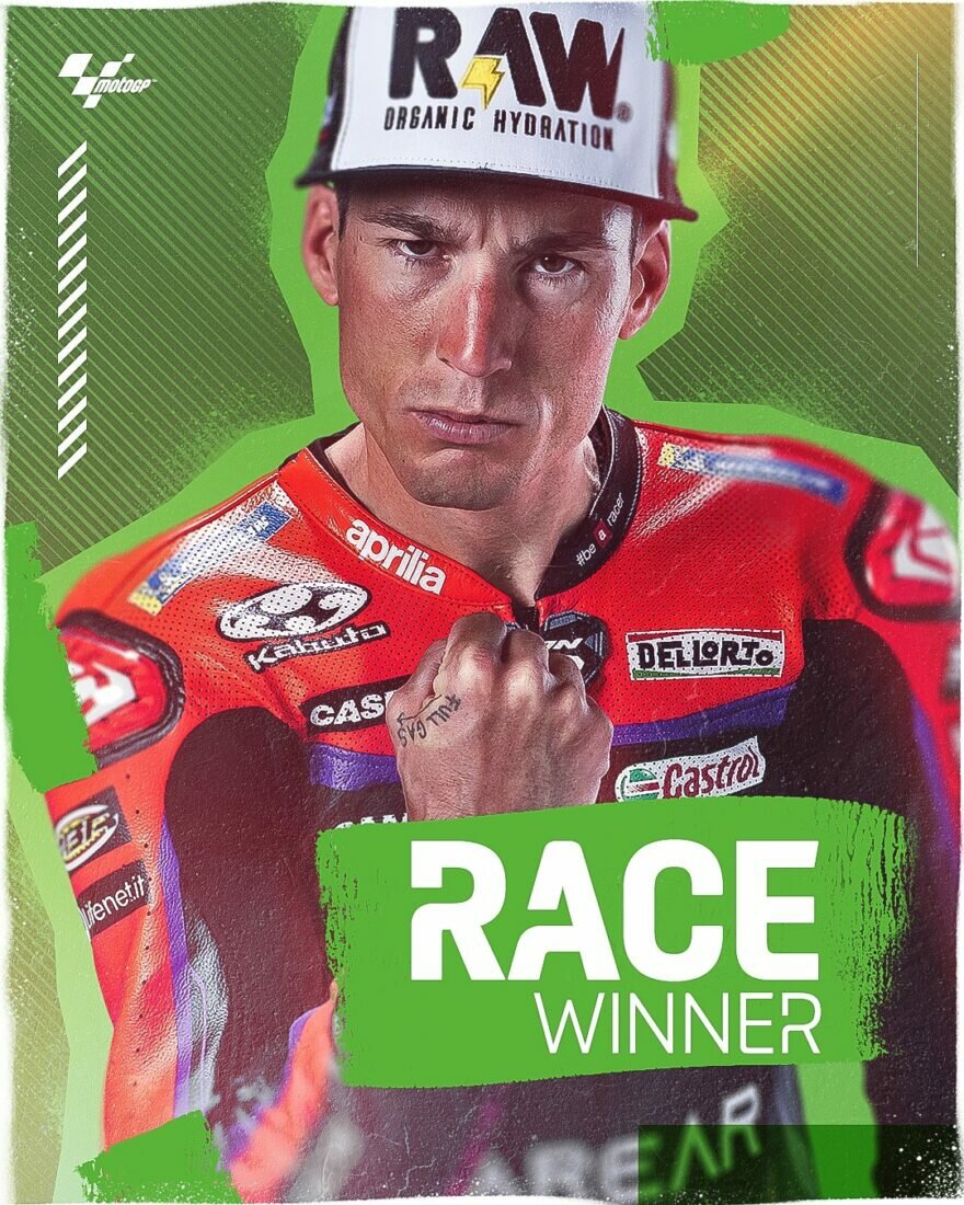 Алейш Эспаргаро – победитель гонки MotoGP