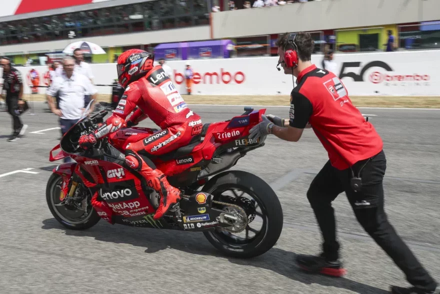 Марк Маркес старт MotoGP 2025