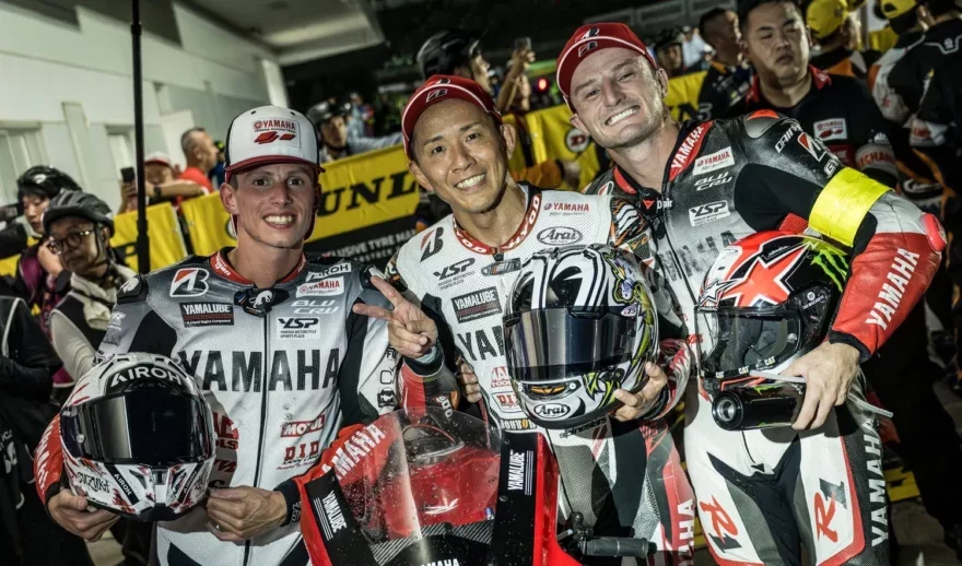 Suzuka 8 Hours Локателли, Накасуга, Миллер 2025 Yamaha